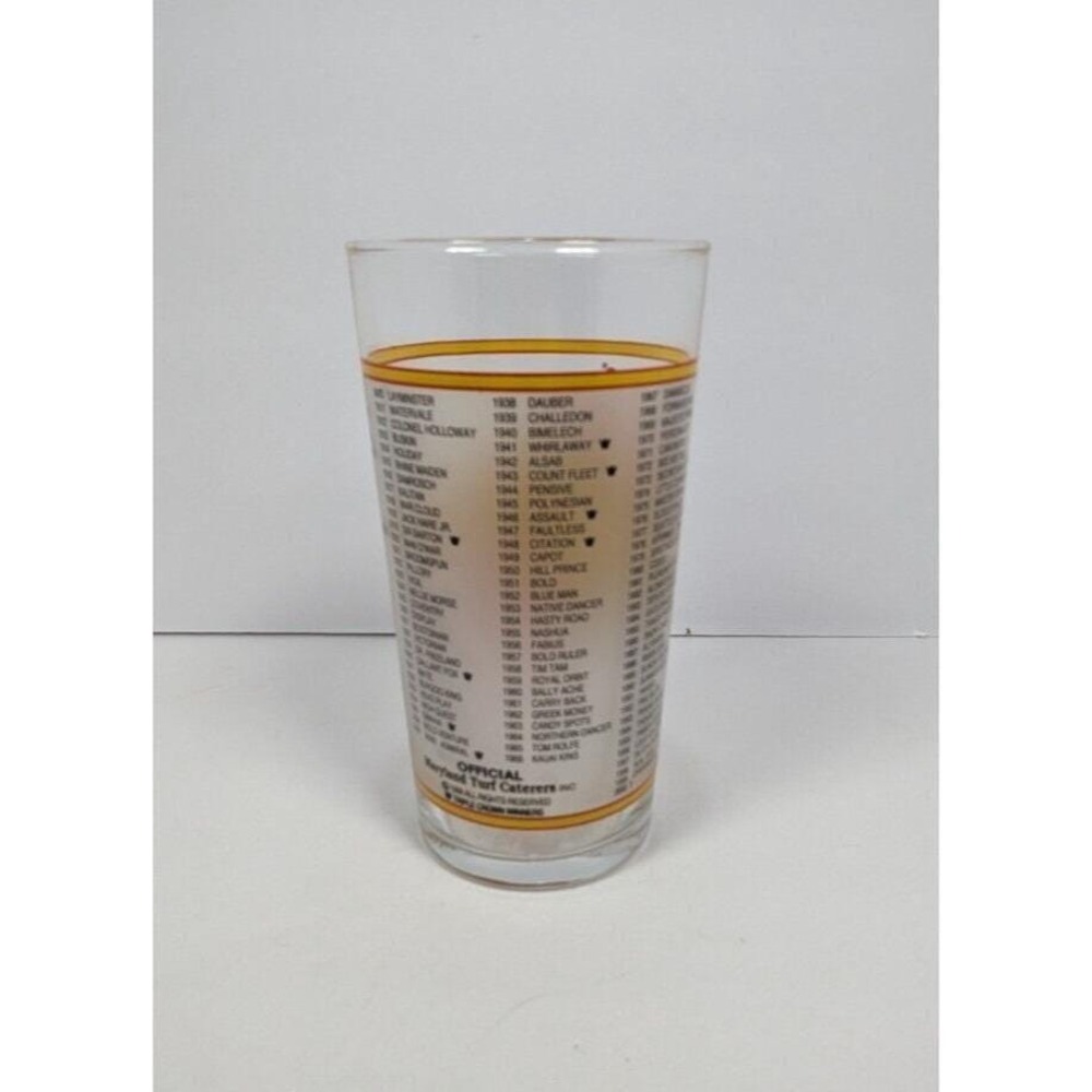 Preakness Stakes Glass 125th Running Libbey Horse Racing 2000 - Picture 5 of 6